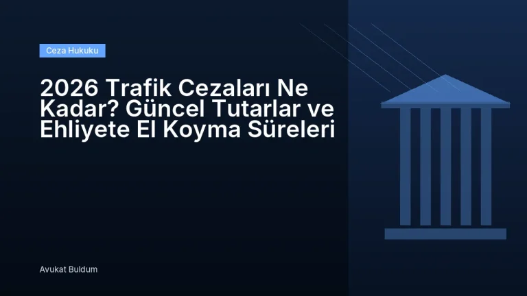 2026 Trafik Cezaları Ne Kadar - 2026 Trafik Cezaları Ne Kadar? Güncel Tutarlar ve Ehliyete El Koyma Süreleri