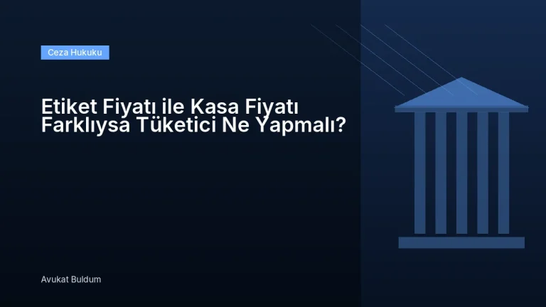 Etiket Fiyatı İle Kasa Fiyatı Farklıysa Tüketici Ne Yapmalı - Etiket Fiyatı ile Kasa Fiyatı Farklıysa Tüketici Ne Yapmalı?